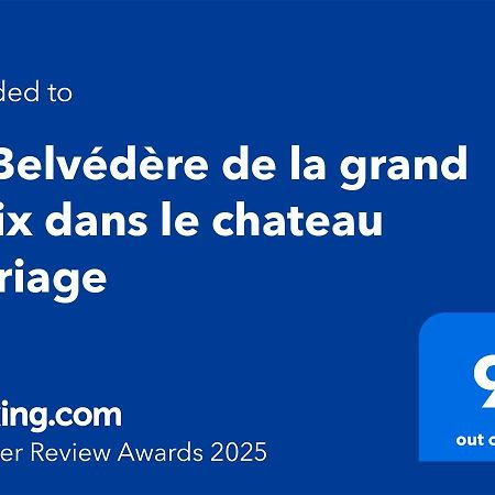 Le Belvedere De La Grand Croix Dans Le Chateau D'Uriage Saint-Martin-dʼUriage 外观 照片