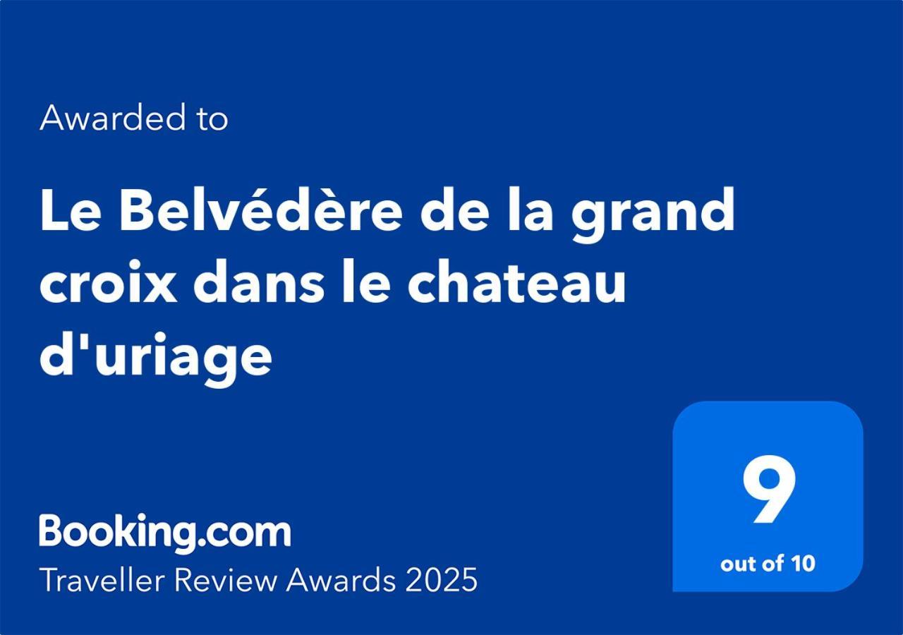 Le Belvedere De La Grand Croix Dans Le Chateau D'Uriage Saint-Martin-dʼUriage 外观 照片